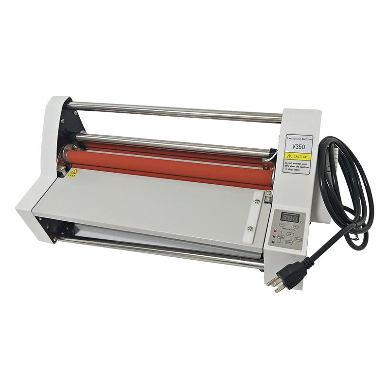 NEW Laminator Four Rollers Roll Laminating Machine 110V model V350 T
