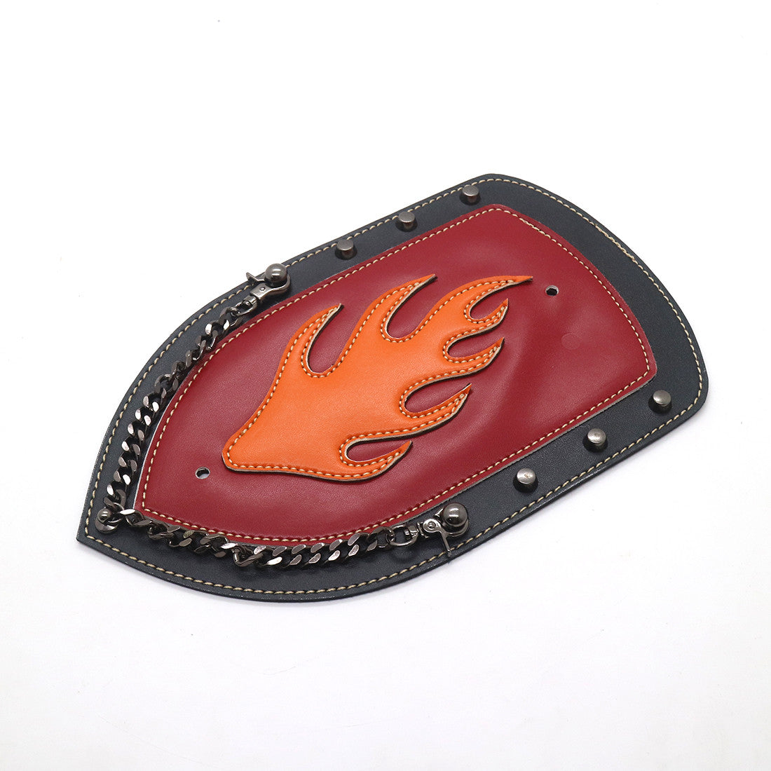 ya 5 8.7 PU Leather Rear Flame Plain Fender Bib Cover For Sportster XL883 Solo for Seat