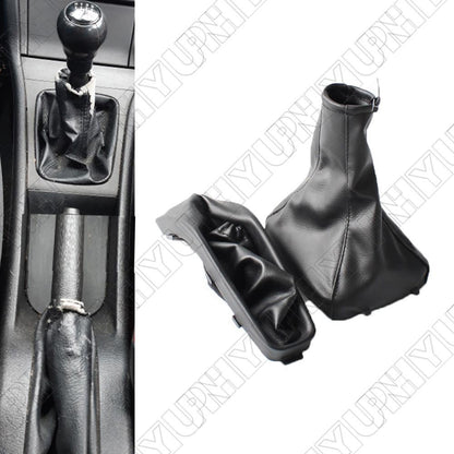 ya 5 8.7 Gear Gaiter & Handbrake Boot Cover Set for Opel for Astra II G Zafira A 1998-2004