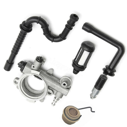ya 14 Oil Pump Fuel-Filter Worm Rod Pipe For- 034 036 MS360 Chainsaw 1125 640