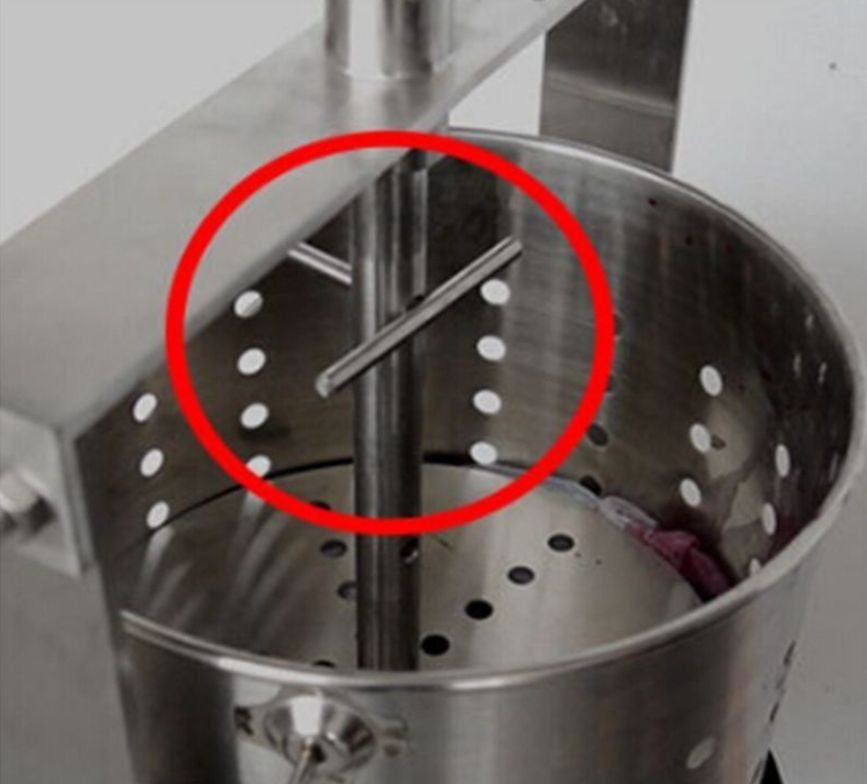 ya 26 Hollow Barrel + Wine Barrel Separation Grape Press Machine Winepress L size T