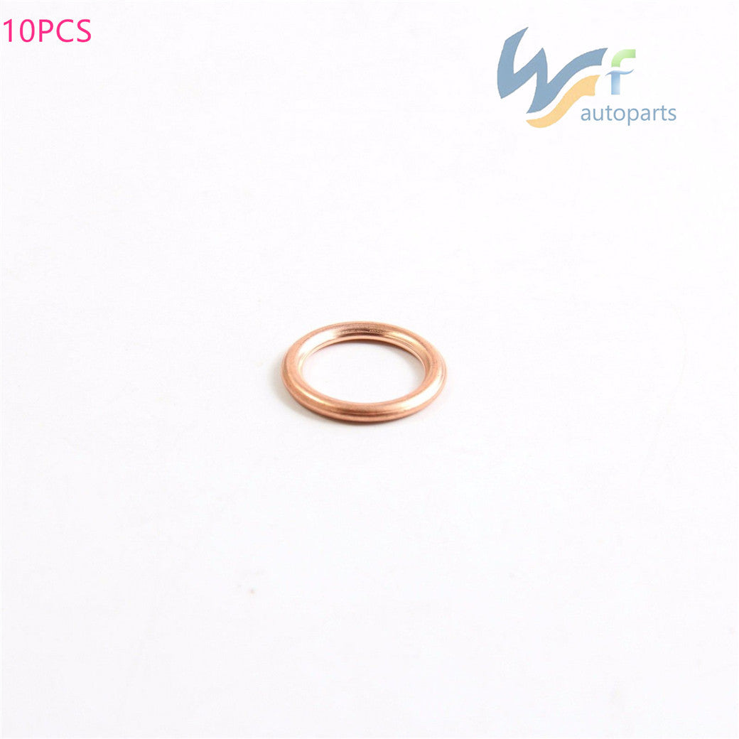 ya 12 5.21 10Pcs Oil Drain Plug Gasket for VW for JETTA for Golf for Passat for Tiguan for Audi A3 for A4 Q3 Q5
