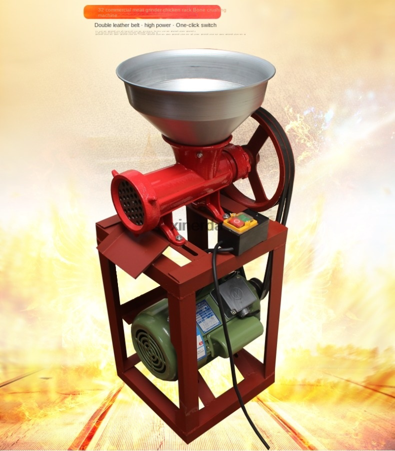 2.2KW 1400r/min Heavy Duty Commercial Automatic Electric Meat Grinder Machi 220V