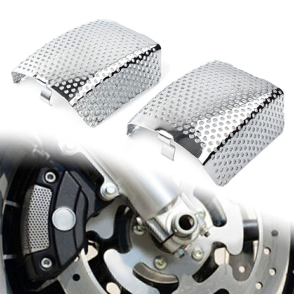 ya 4 6.17.2 for Harley V-Rod Muscle VRSCF Touring 2008-19 Chrome Front Caliper Inserts Cover