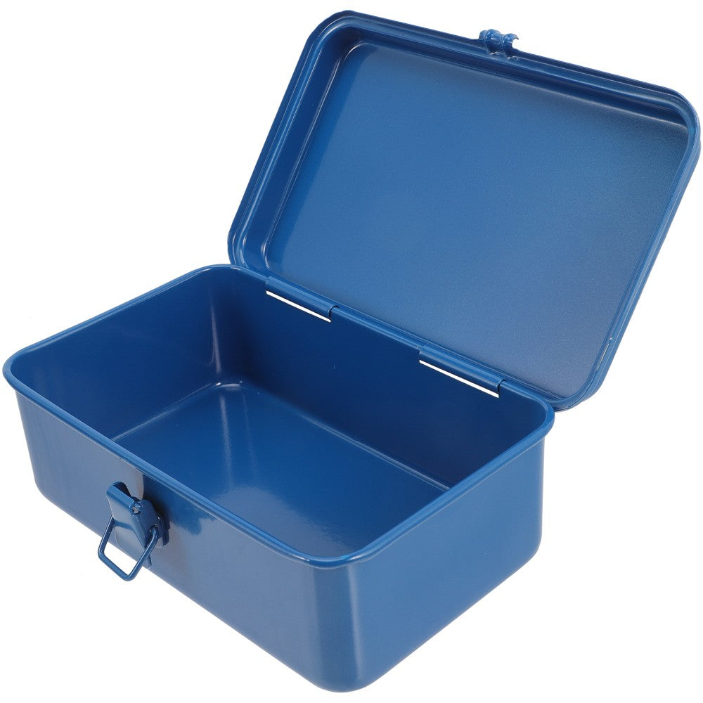 ya 5 8.7 Tool Storage Case Hip Roof Iron Sheet Box Kit Container Toolbox Organizer