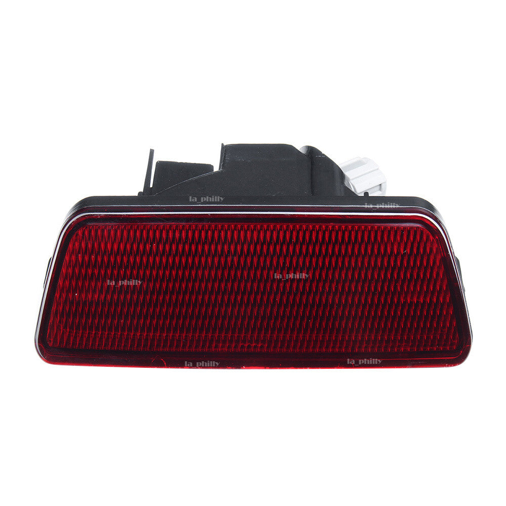 ya 27 6.21 for Nissan for X-Trail T32 Rogue 2014-2020 Rear Tail Bumper Center Reflector ABS Red