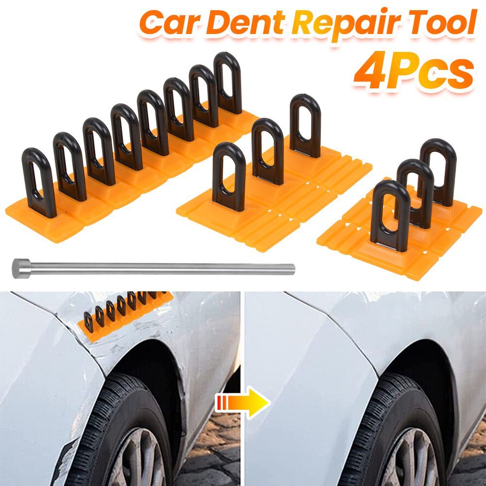 ya 1 6.30 Auto Body Repair Kit Puller Glue Tabs Set Car Paintless Dent Removal Tool 4PCS