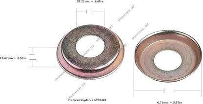 ya 5 8.7 Pin Bushing Kit for Bobcat S150 T190 T180 773 Skid Steer Lower Upper Pivot Cup