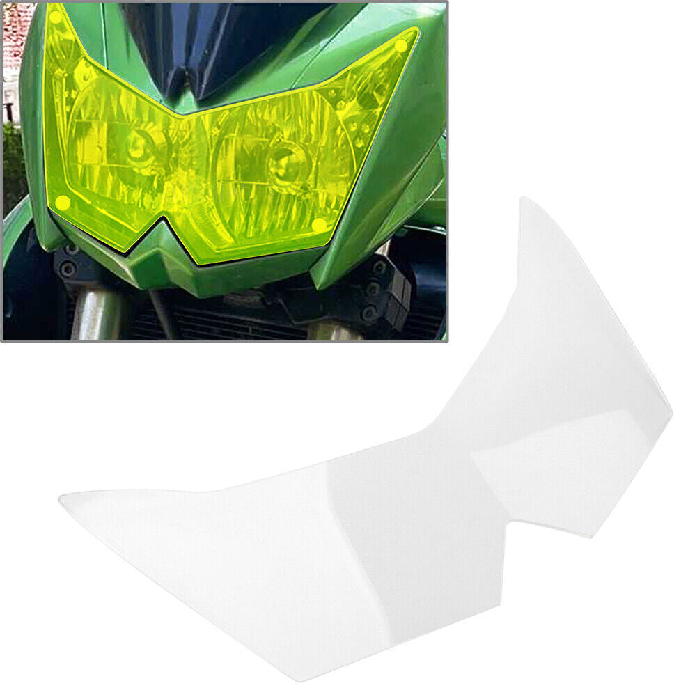 ya 4 6.22 Clear Headlight Guard Shield Screen Lens for Kawasaki Z750 07-14 Z750R 11-13