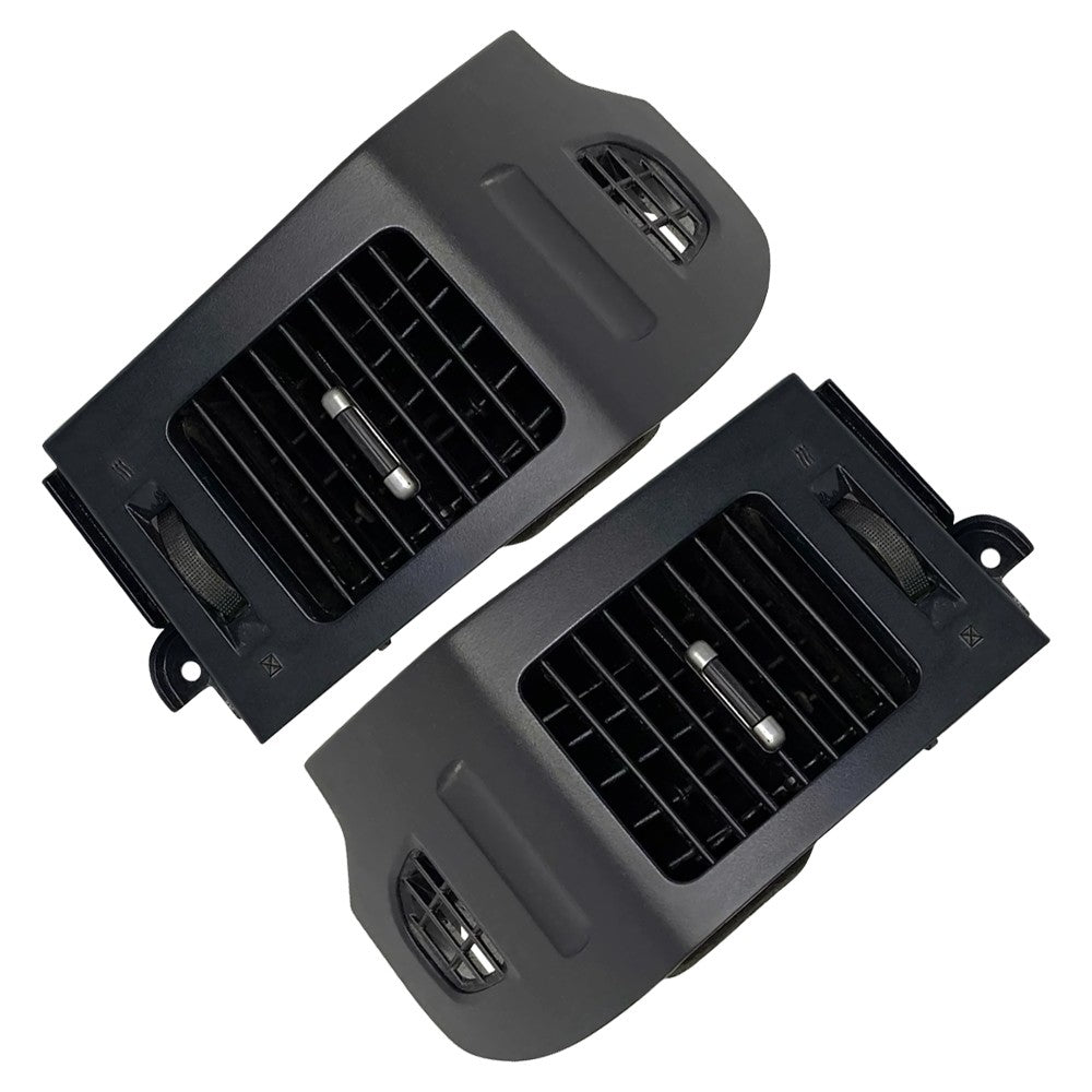 ya 5 8.7 Fits for Pajero 2006-2020 Left + Right Black Instrument Panel Side Air Outlet