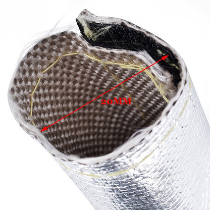 ya 5 8.7 Heat Shield Thermal Sleeve Insulated Wire Hose Protect Cover Heat 20MM