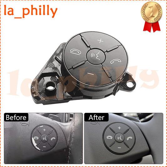 ya 13 for Mercedes-Benz 2006-2011 ML GL Right Steering Wheel Switch Repair Button Gray