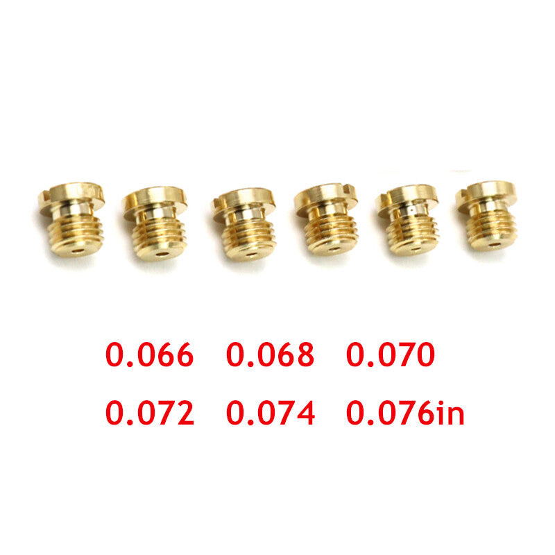 ya 4 6.17 6-pack OHO Shorty V-Twin replacement parts S&S BEG carburetor main injection 0.066-0.076