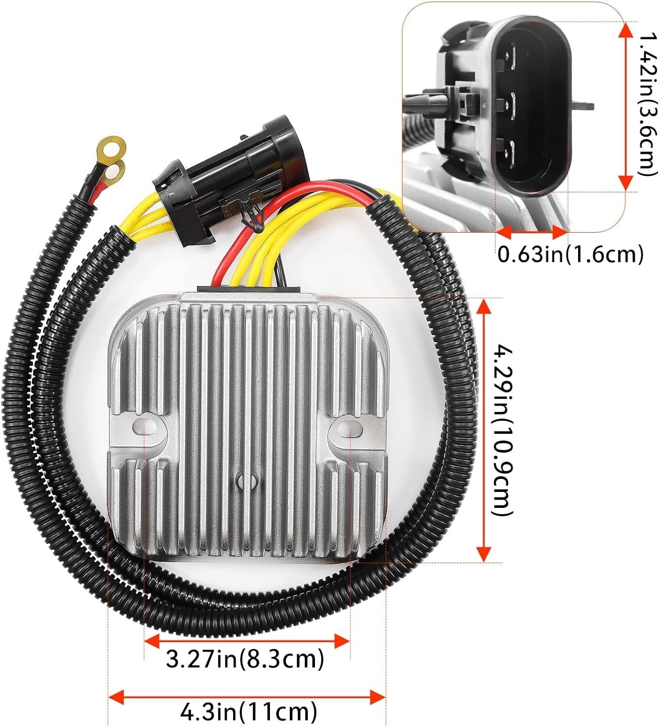 ya 3 6.23 Regulator Rectifier for Polaris RZR 4 900 1000 XP Sports for MAN 325 570 850 ACE