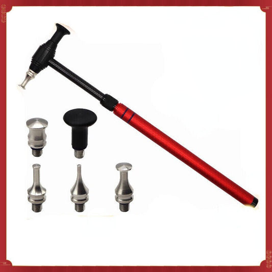 ya 1 6.30 RED Paintless Car Body Dent Tap Down Pen Ding Repair Tools Hail Removal Hammer