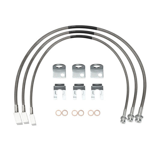 ya 10 5.28.3 for Jeep for Wrangler TJ YJ 1987-2006 & Cherokee XJ 1984-2001 Extended Brake Lines