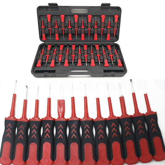 ya 4 6.22 25x Car and Motorcycle Crimp Terminals Cable Wiring Connector Pin Puller Removal Tool