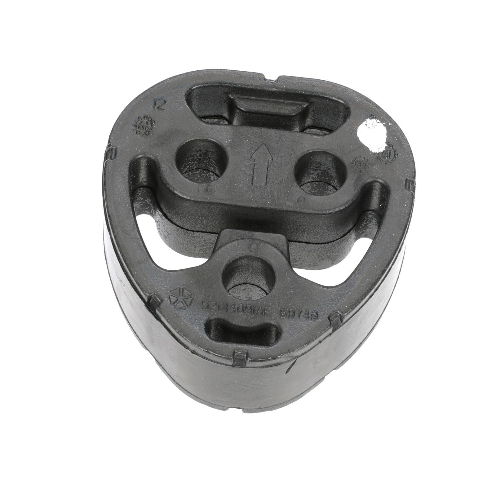 ya 1 6.30 52014091AE Fits 10-20 for Ram TAILPIPE Insulator Isolation System Hanger