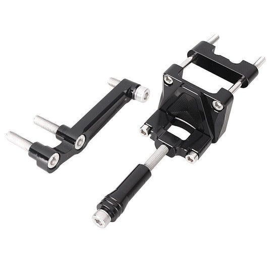 ya 2 7.15 CNC Aluminum Steering Damper Stablizer Bracket for Kawasaki 300 2013 - 16