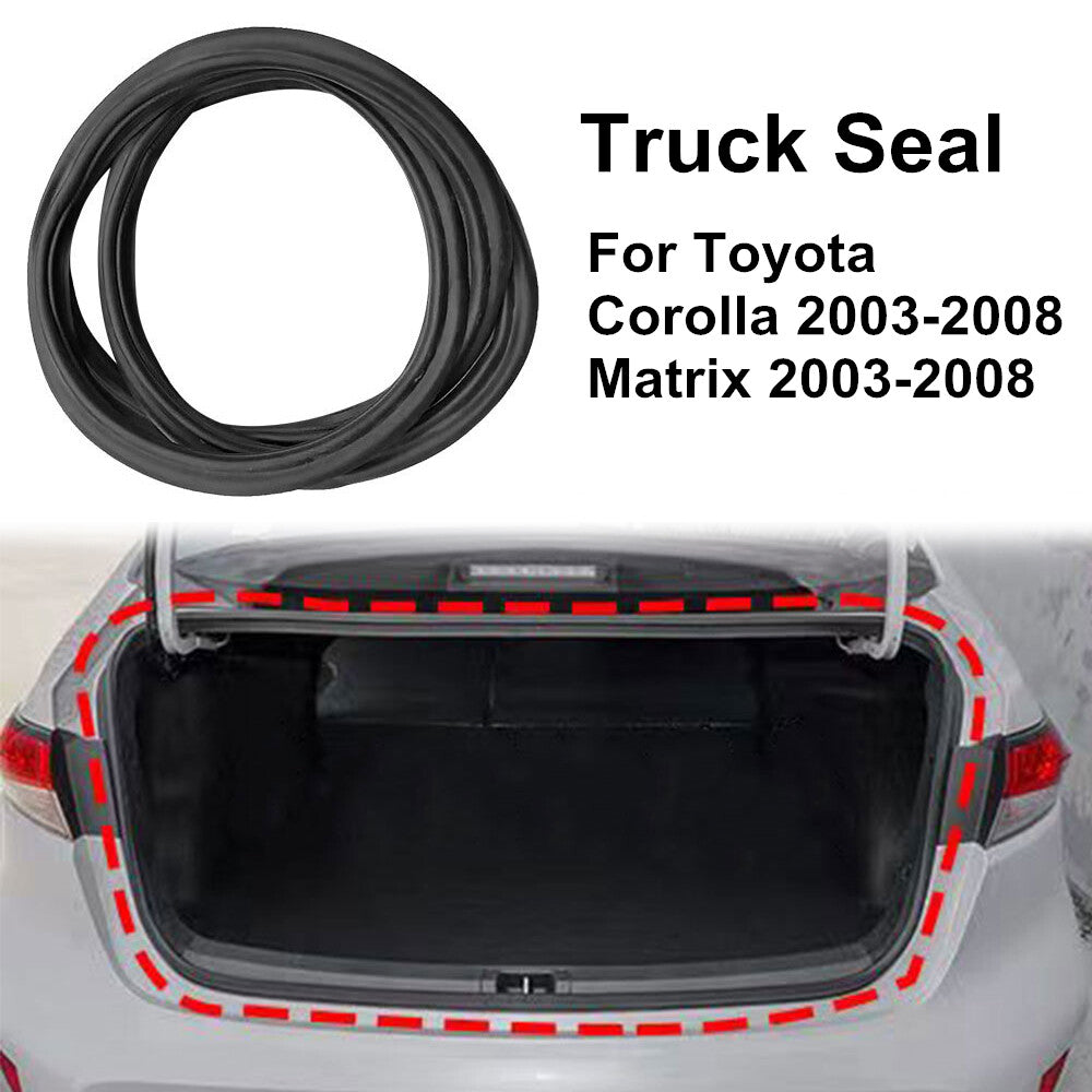 ya 6 6.12 For 2008-03 for Toyota for COROLLA Matrix Rubber Rear Trunk Lid Weatherstrip Seal Gasket