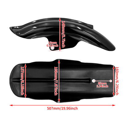 ya 5 8.7 Rear Mudguard Fender Fits for Harley Sportster 883 1200 Cafe Racer Chopper 94-03