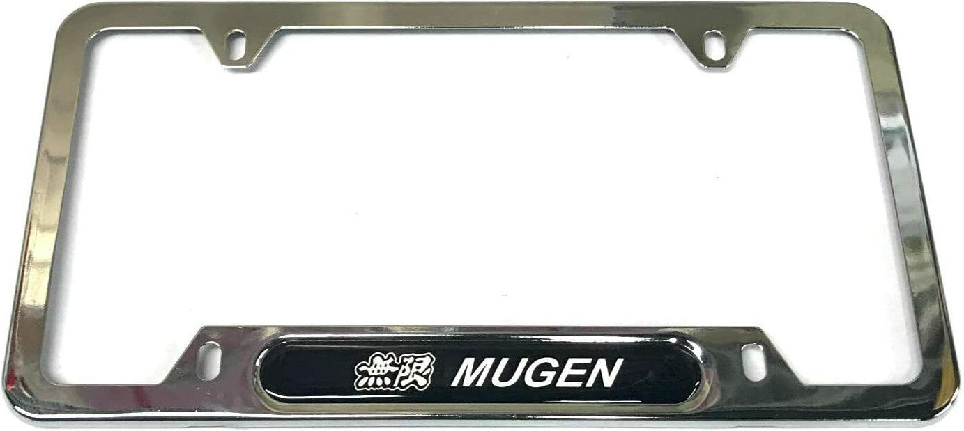 ya 1 8.5.1 1 Piece Car License Plate Frame Cover Hood Cap Trunk Black Carbon For 