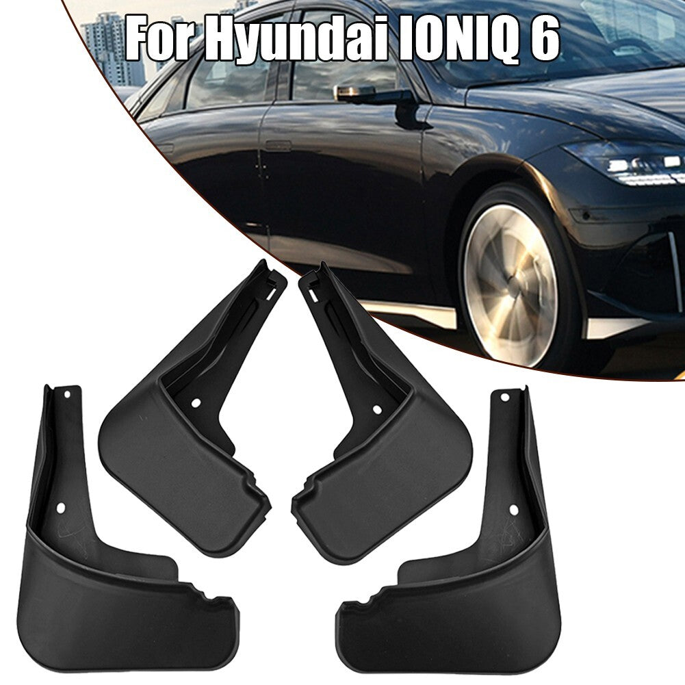ya 5 8.7 Premium Splash Guard Fenders for Hyundai Ioniq 6 2022+ 4-Piece Set