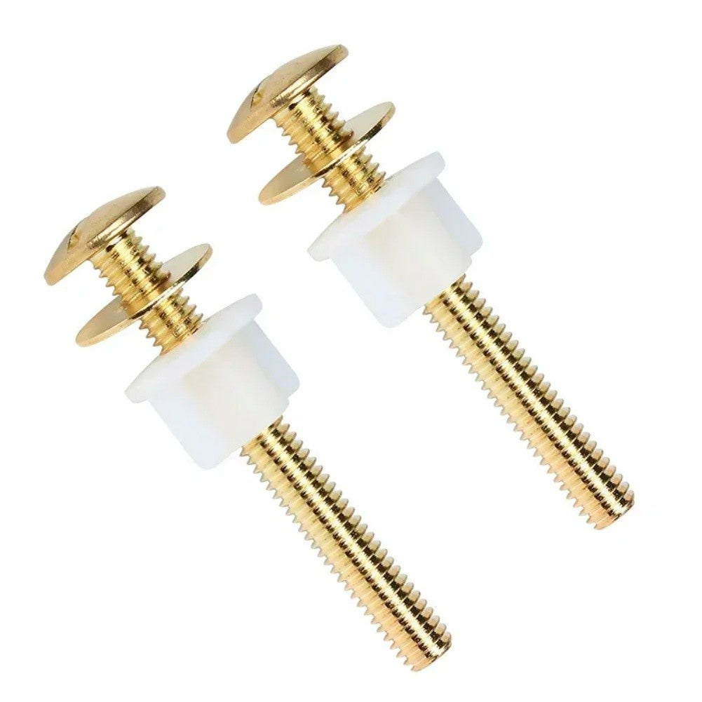 ya 14 Metal Toilet Tank Bolt Kit Fixing Screws for Secure Toilet Cover Installation