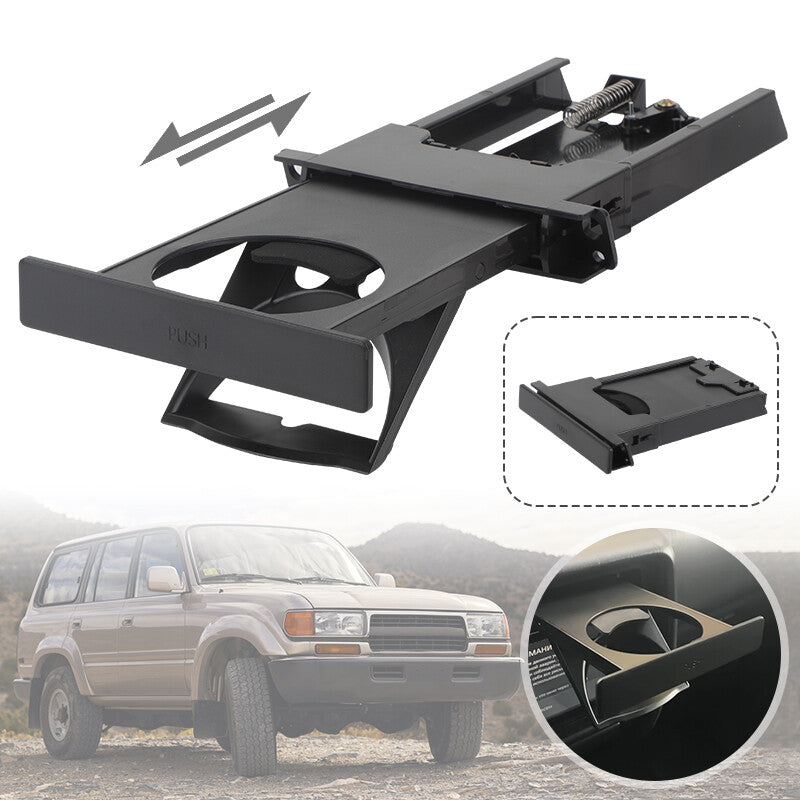 ya 4 6.21 Console Drink Cup Holder for Toyota LandCruiser 80 Series 1995-On for Lexus LX450