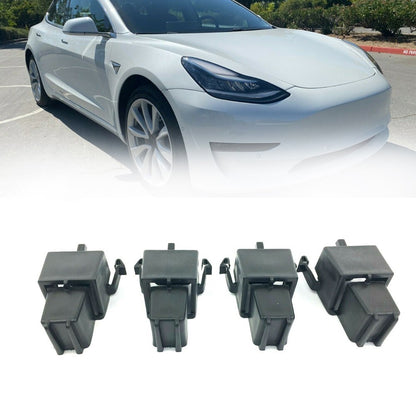 ya 5 8.7 4pc for for Tesla for Model 3 Frunk Clip Reinforcement 1131205-00-C Cowl/Support Bracket
