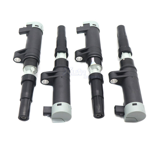 ya 5 6.15.2 UF-653 SET OF 4 IGNITION COILS for Renault SCENIC 1.4 1.6 2.0 8200405098 4PCS CN