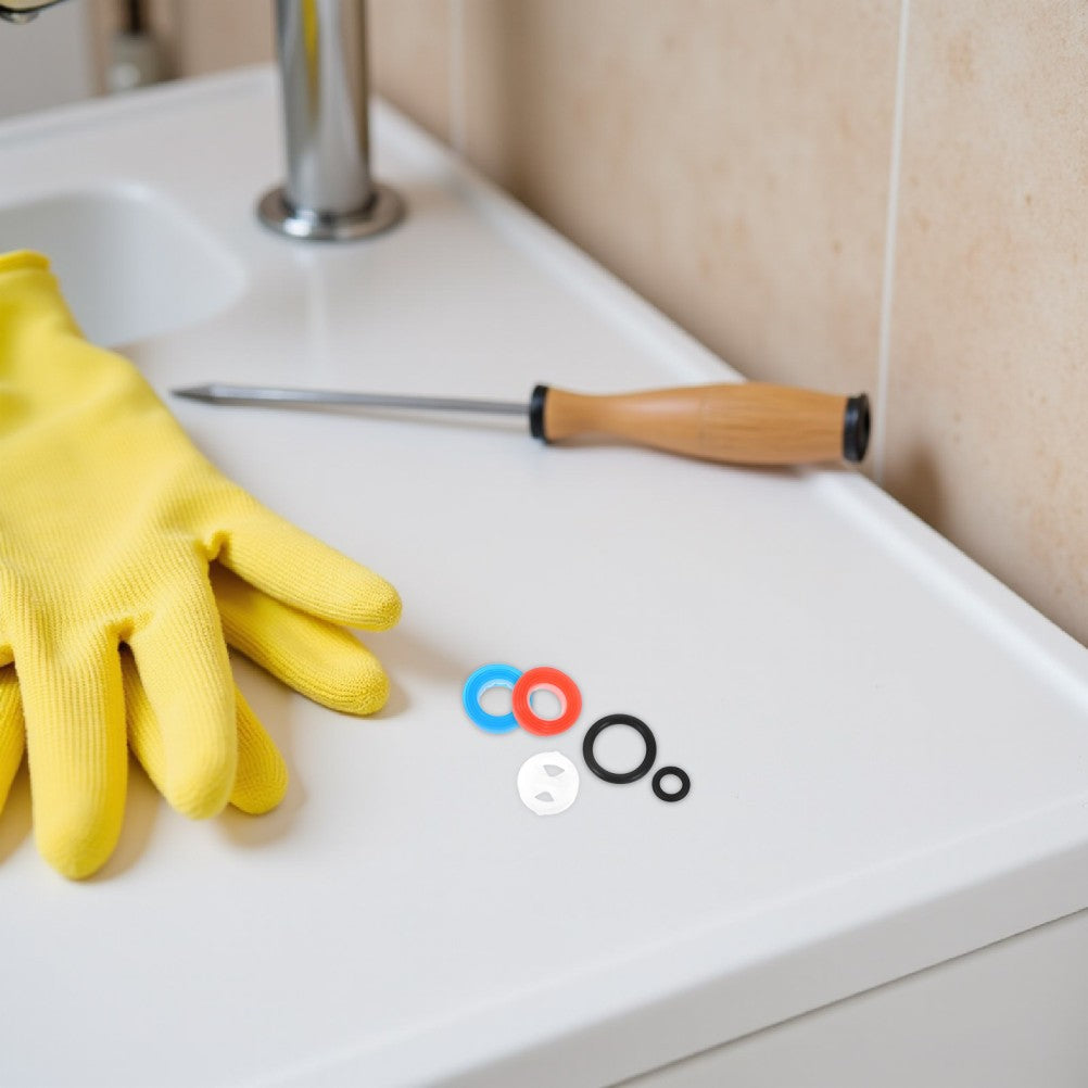 ya 14 8 Set Compression Faucet Washer Ceramic Disc Cartridge Replacement