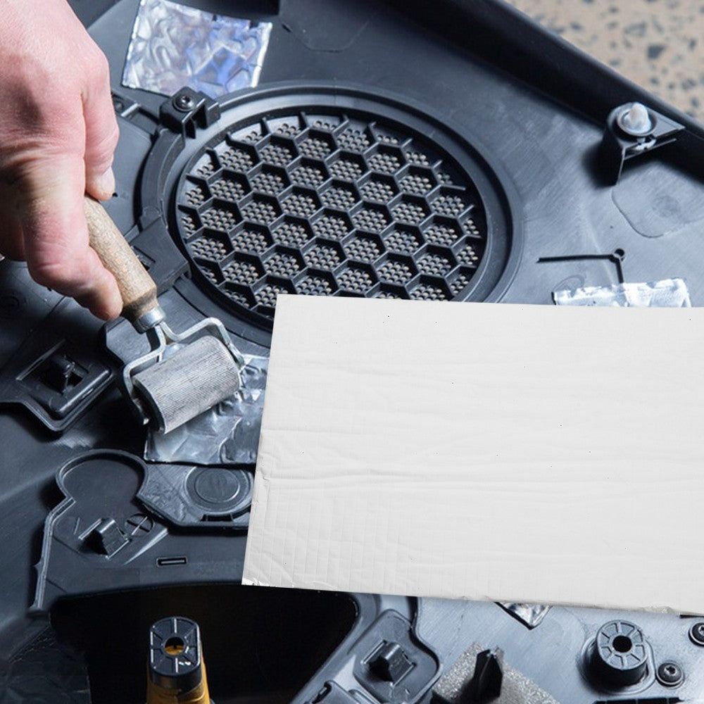 ya 5 8.7 10 Pcs Car Thermal Insulation Pads Sound Deadener Mat Deadening