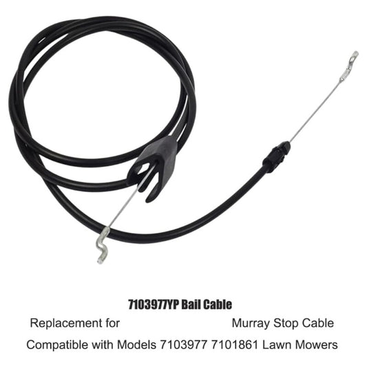 ya 14 Replacement Stop Cable 7103977YP Bail Cable for 7103977 7101861 Lawnmower
