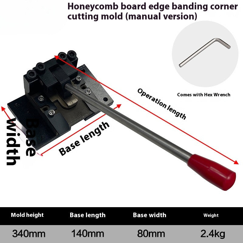ya 26 Honeycomb Panel Edge Trimming Machine with Corner Cutter Edge Punching Machine