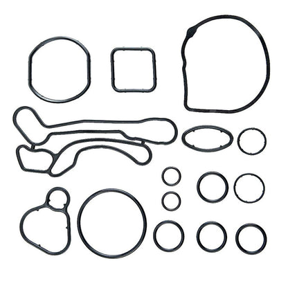 ya 5 8.7 15Pcs Oil Cooler Gasket Set Seals Repair Fit for Chevy for Cruze Aveo 1.6L 1.8L 55353321