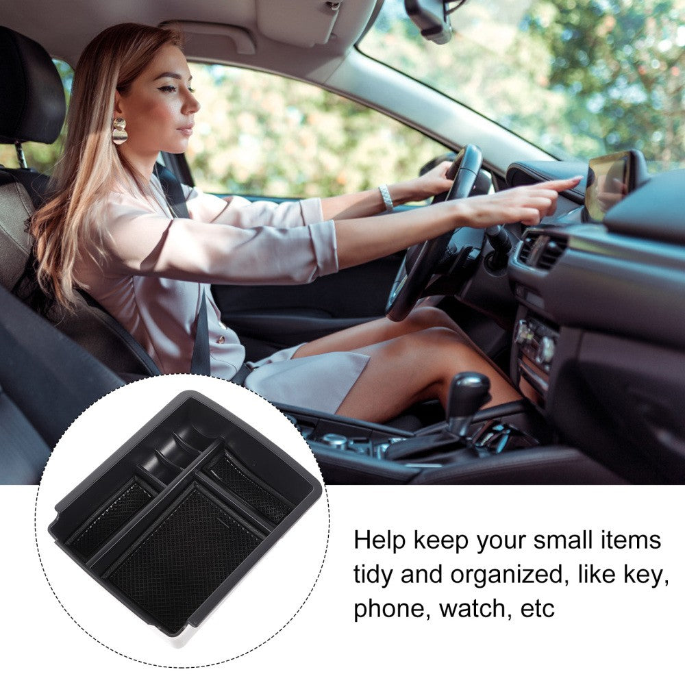 ya 5 8.7 Vehicle Armrest Organizer Center Console Arm Rest Tray Compartment Storage Box