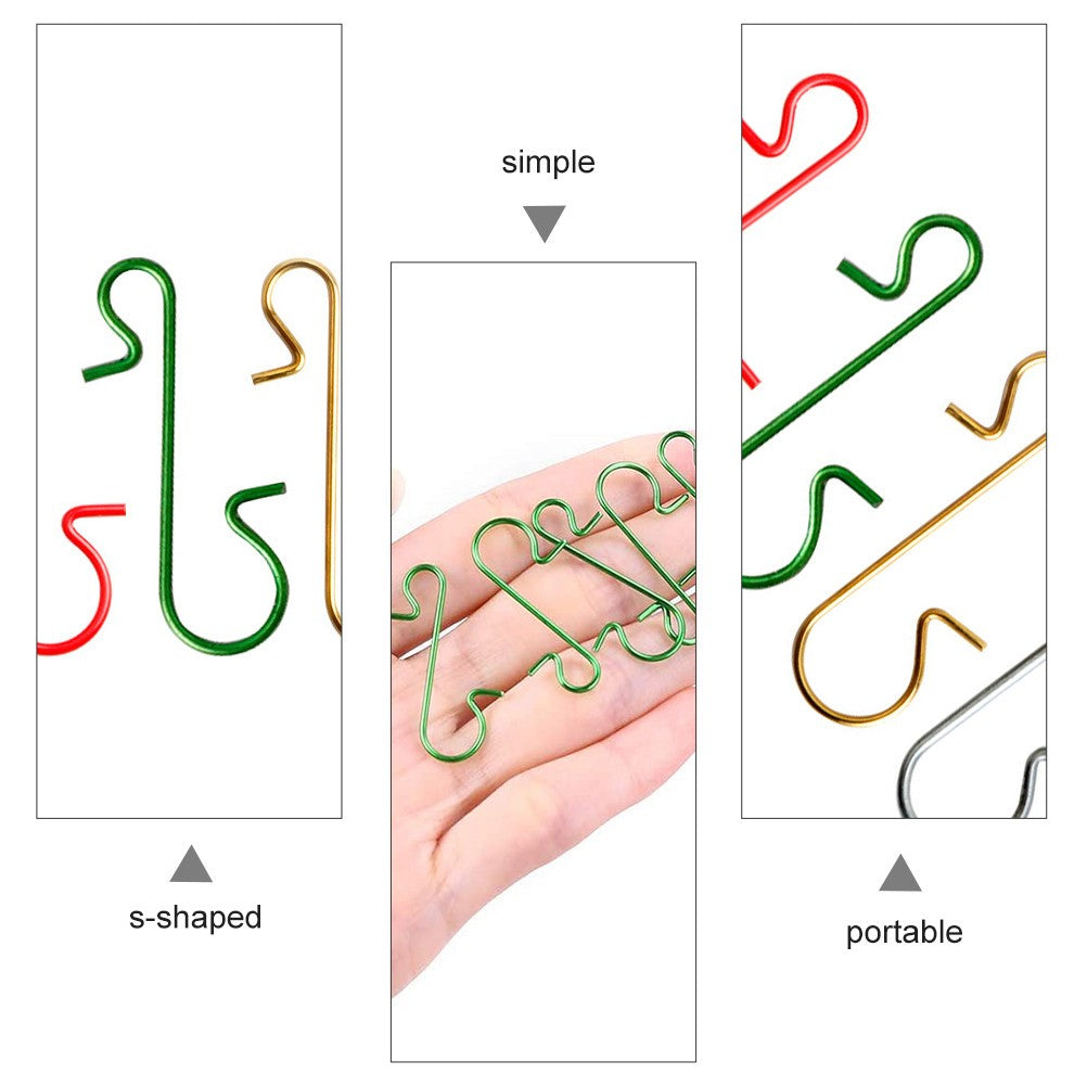 ya 25 300 Pcs Or ment Hangers Hooks Tree Decoration Accessories