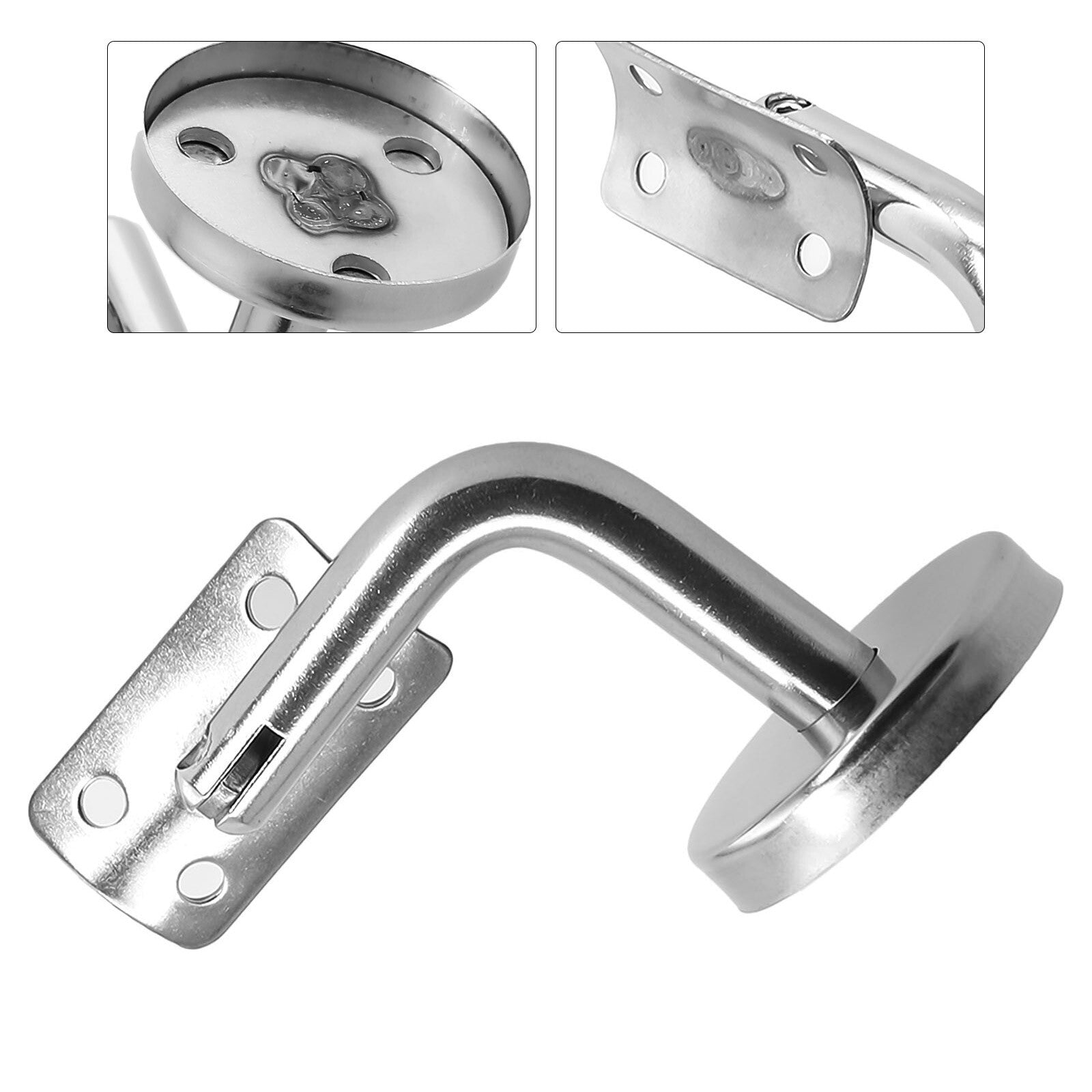 ya 26 1* Stainless Steel Handrail Bracket Glass Balustrade Stair Wall Glass Support