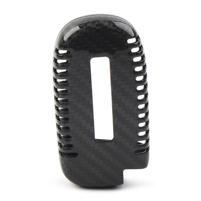 ya 5 8.7 Remote Key Case Fob Shell Cover fit for Jeep for Dodge Cherokee Renegade Carbon Fiber