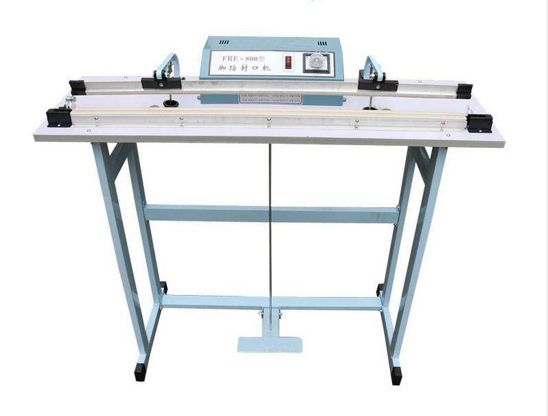 New Foot Pedal Impulse Sealer heat sealing machine,Plastic Bag sealer 800mm*3mm