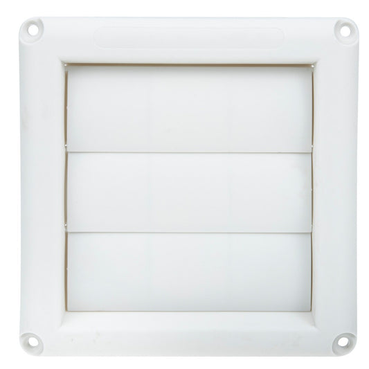 ya 26 100mm Plastic Louvered Vent Cover for Exter l Dryer and Wall Vents