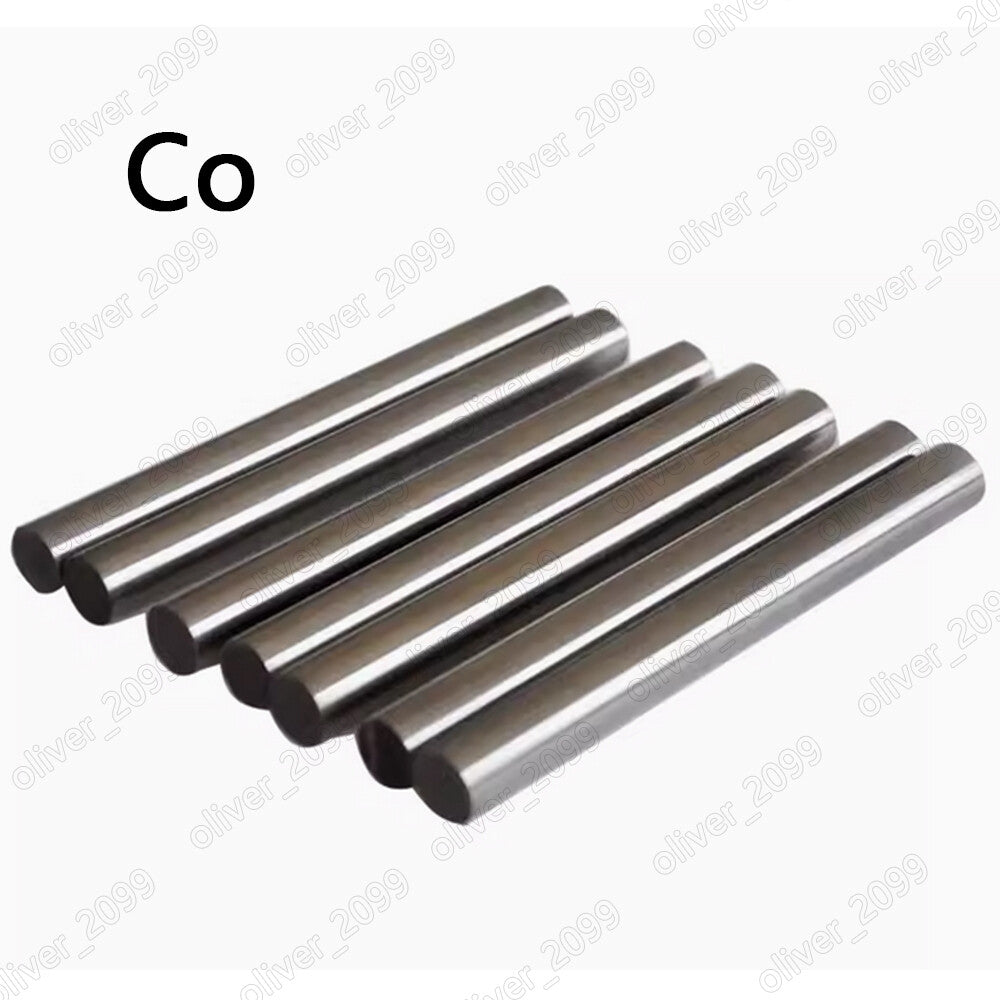 1pcs 99.9% High Purity Cobalt Co Rod Metal Solid Round Cobalt Rod