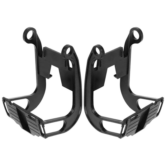 ya 13 Pair Black Headlight Washer Cover Lever For 2011-2016 528i 535i 550i 535d M5
