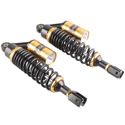 ya 5 8.7 12.5 320mm Rear Adjustable Air Shock Absorber Fit Scooters Moped Quad Gold