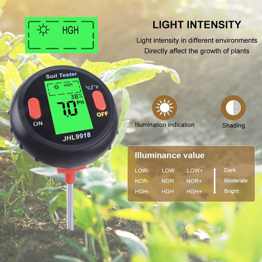 ya 26 Soil PH Water Moisture Meter Flowers Moist Tester Plants Hydroponics A lyzer