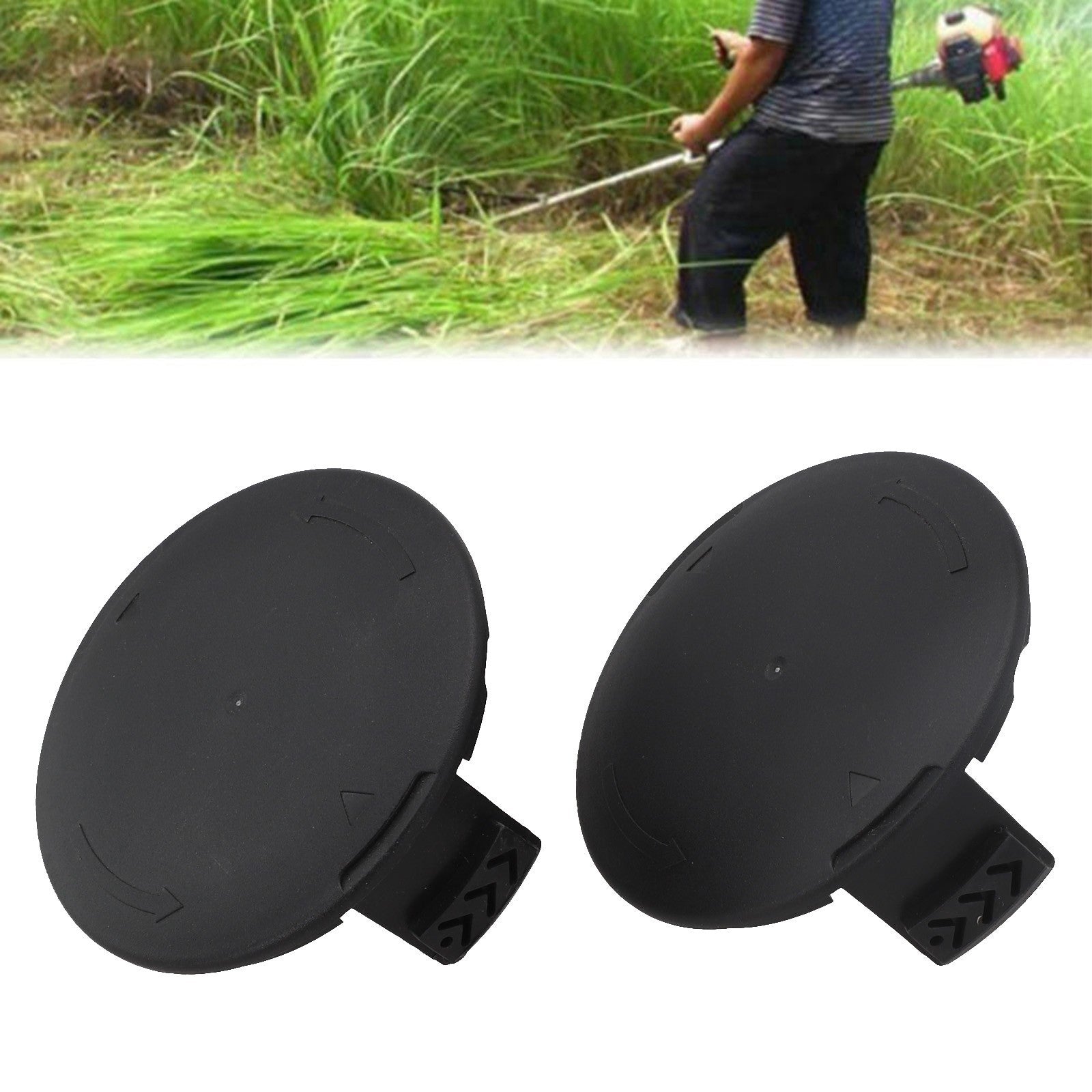 ya 14 For Homelite Spool Cap Cover Replacement Spool Covers Garden Power Tool