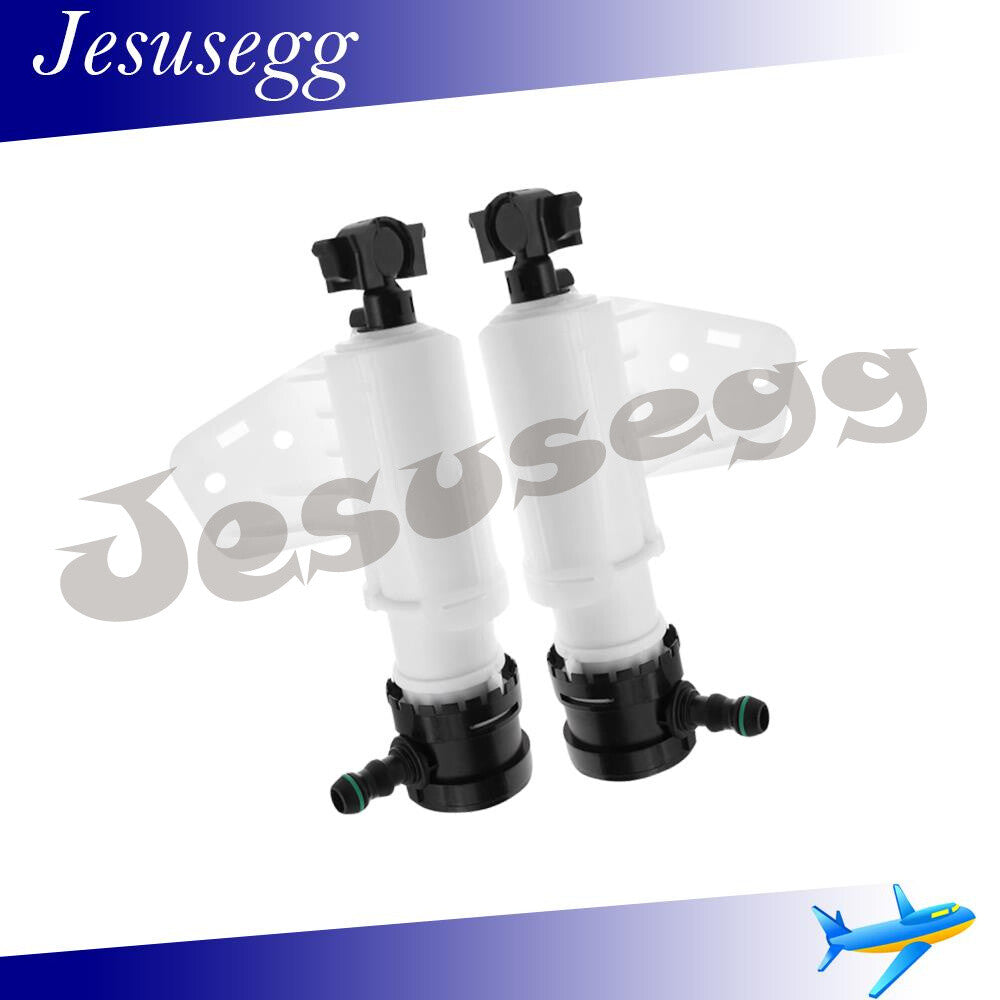 ya 7 6.11 Pair LH+RH Headlamp Water Spray Nozzle Fits 15-19 for Hyundai Sonata Hybrid LF