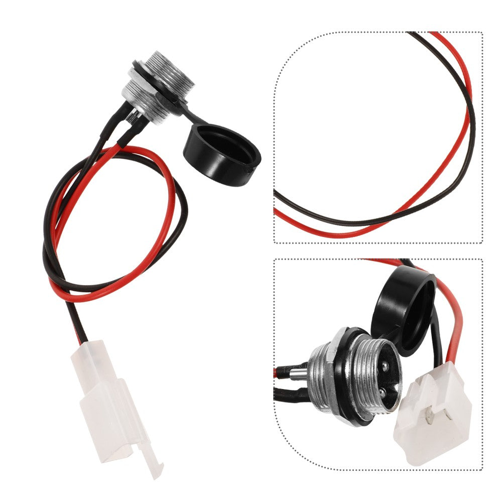ya 2 7.15 Charging Cable Connector Socket Plug Adapter Scooter Port Motorcycle
