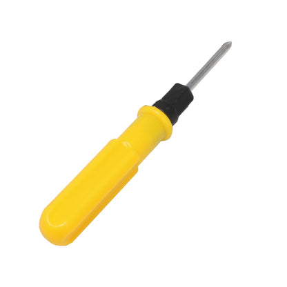 ya 26 8PCS Cross  Slotted Detachable Screwdriver for Office Equipment Yellow